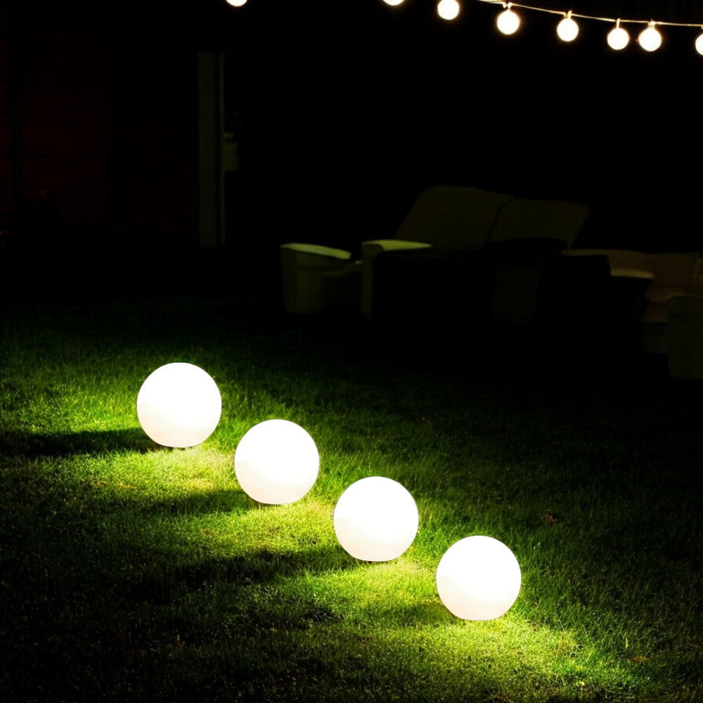 Color-Changing Solar LED Globes