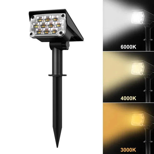 Adjustable LED Durable Solar Garden Spot Lights