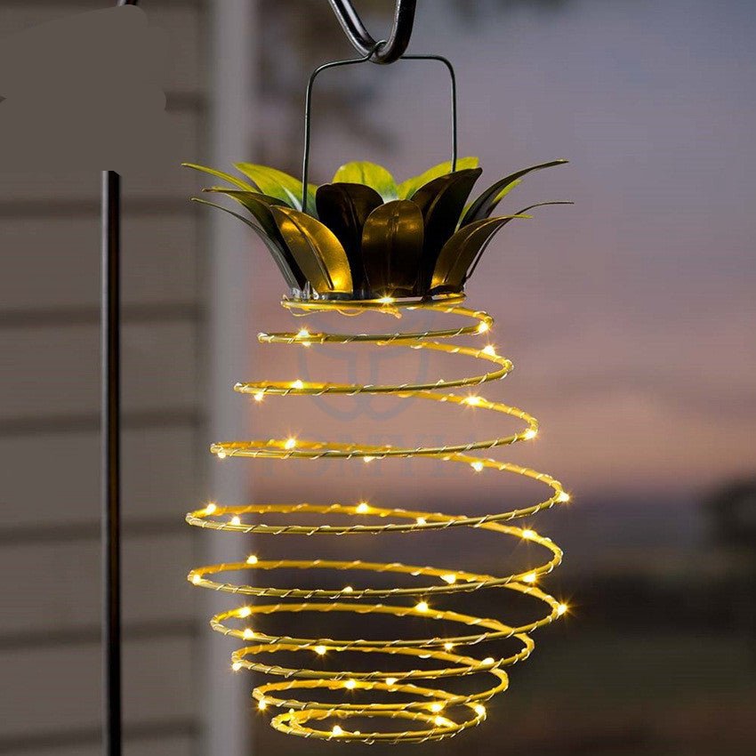 Pineapple LED Solar Garden Lawn Lights - Solar Light Depot