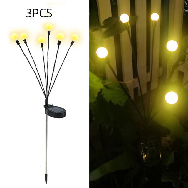 Flickering Firefly LED Solar Garden Glow Light - Solar Light Depot