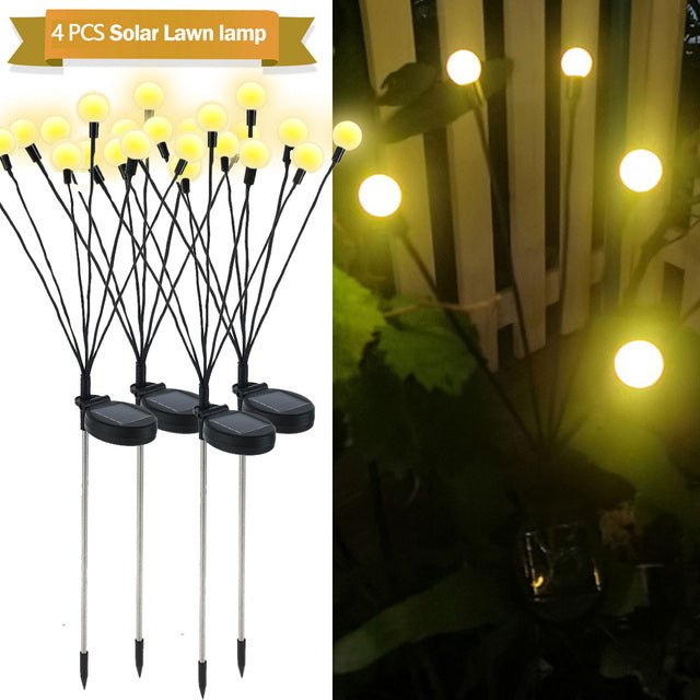 Flickering Firefly LED Solar Garden Glow Light - Solar Light Depot
