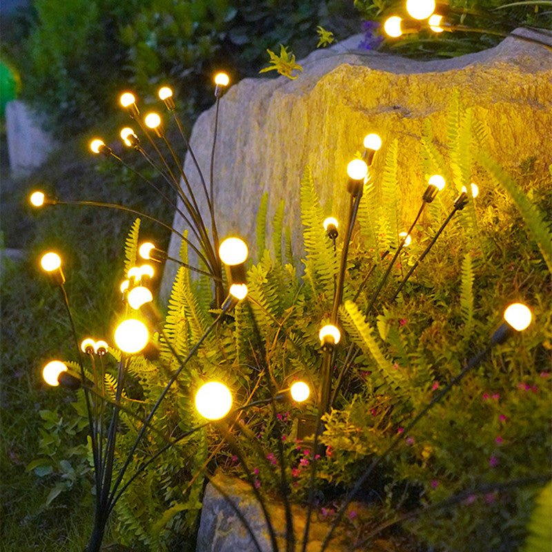 Flickering Firefly LED Solar Garden Glow Light - Solar Light Depot