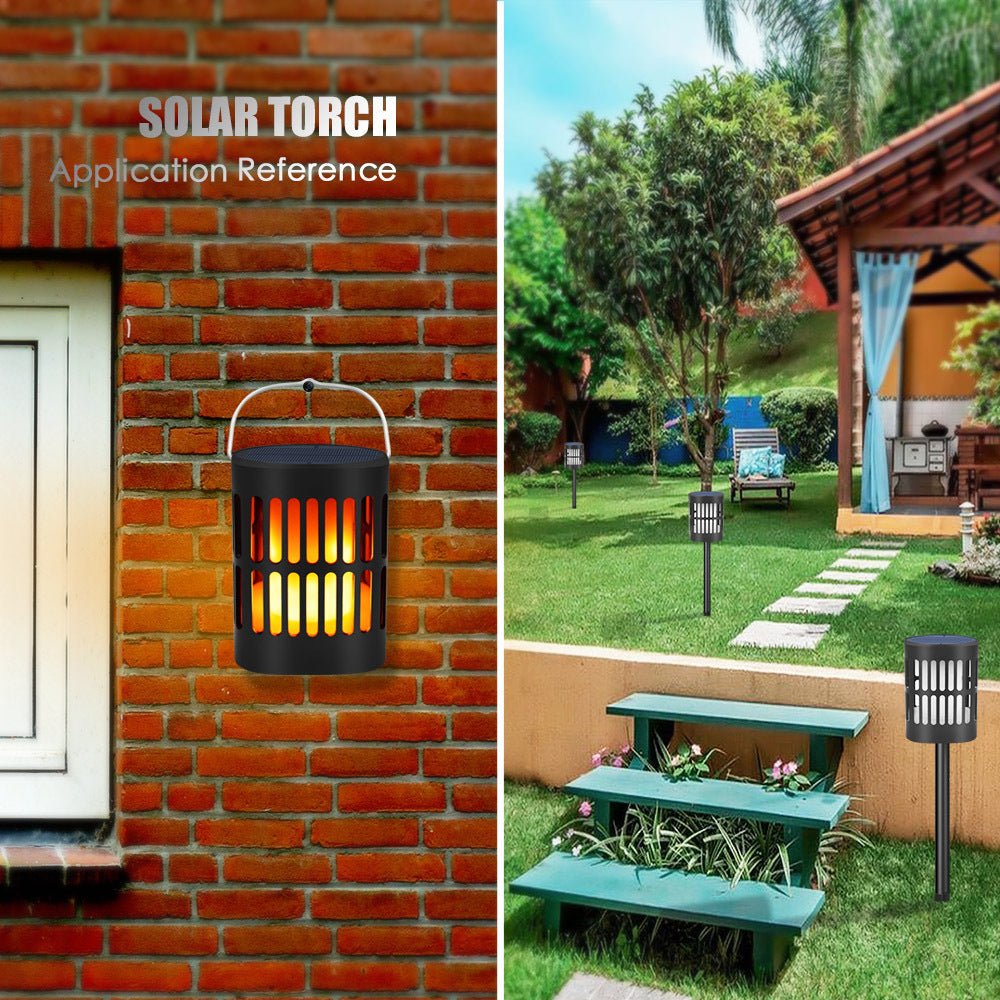 Solar LED Flame Lantern Light - Solar Light Depot