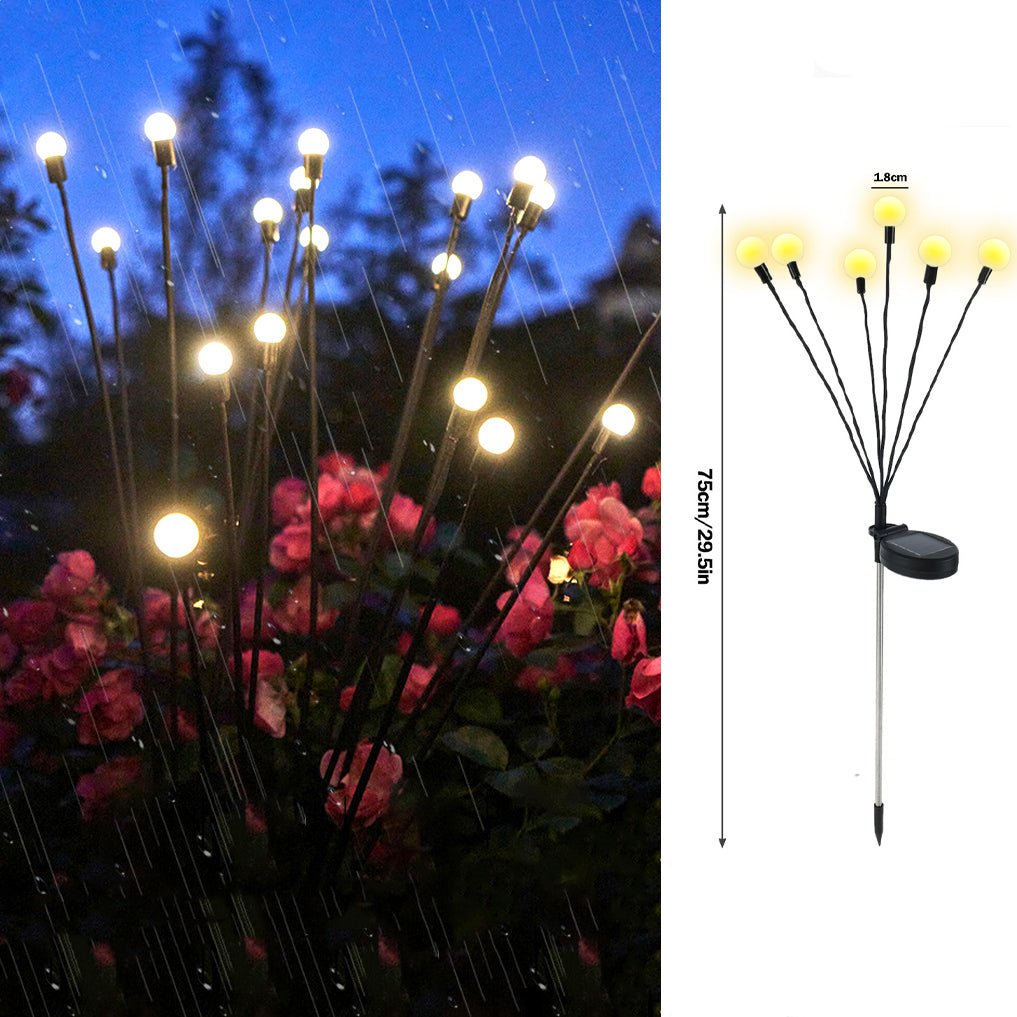 Flickering Firefly LED Solar Garden Glow Light - Solar Light Depot