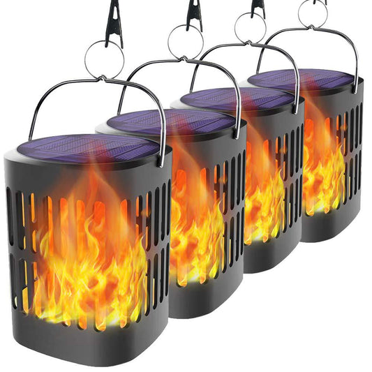 Solar LED Flame Lantern Light - Solar Light Depot