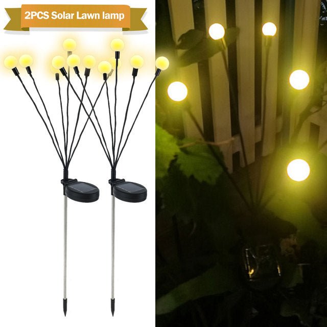 Flickering Firefly LED Solar Garden Glow Light - Solar Light Depot
