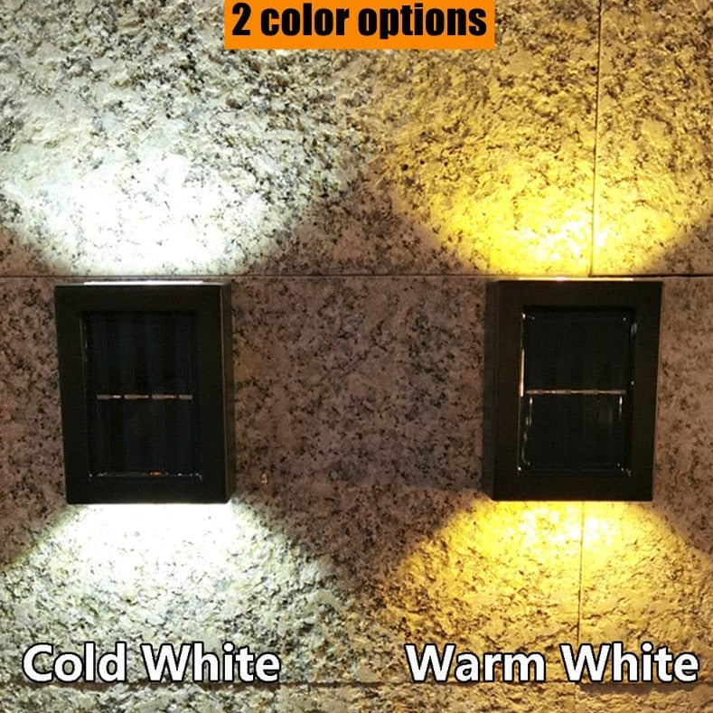 Solar Powered Outdoor Patio Wall Light Solar Light Depot
