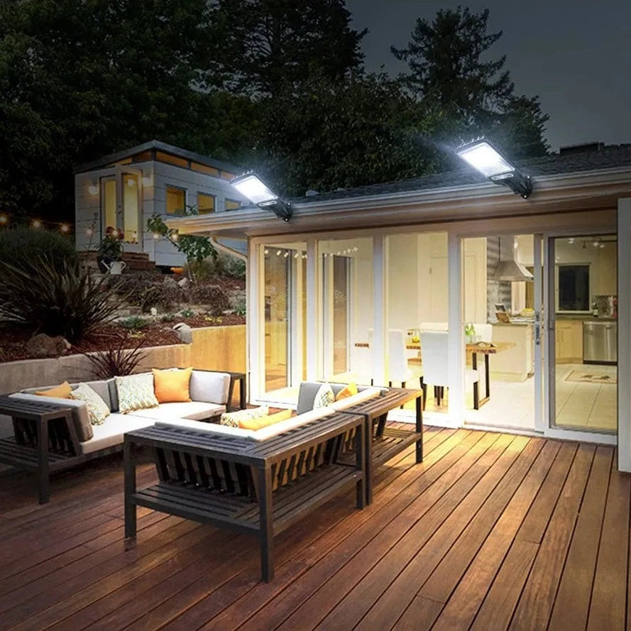 40W Outdoor Solar Street Wall Light - Solar Light Depot