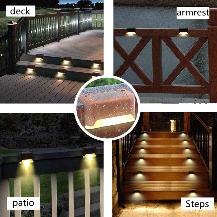 Outdoor LED Solar Powered Waterproof Stair and Garden Light - Solar Light Depot