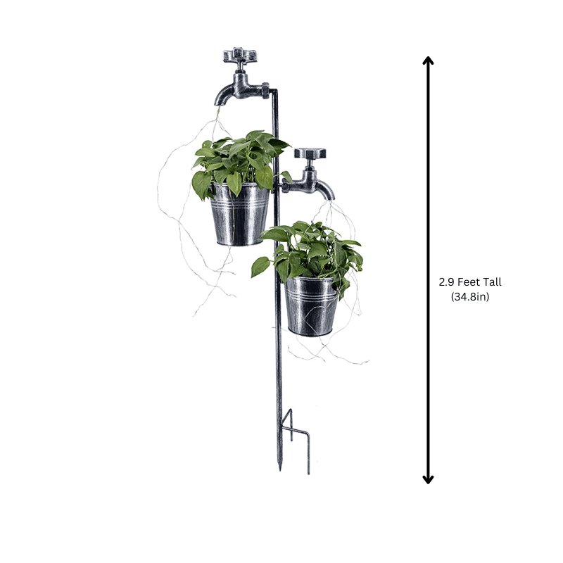 Solar LED Garden Faucet Lawn Light - Solar Light Depot