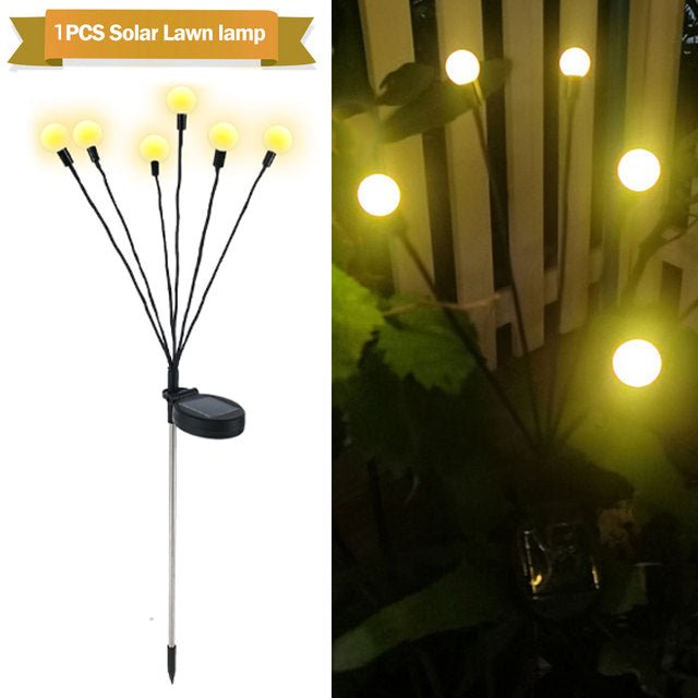 Flickering Firefly LED Solar Garden Glow Light - Solar Light Depot