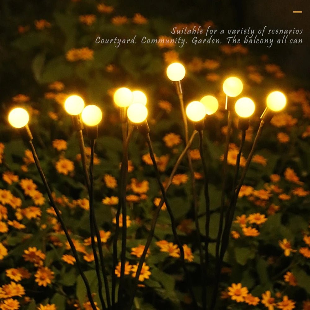 Flickering Firefly LED Solar Garden Glow Light - Solar Light Depot