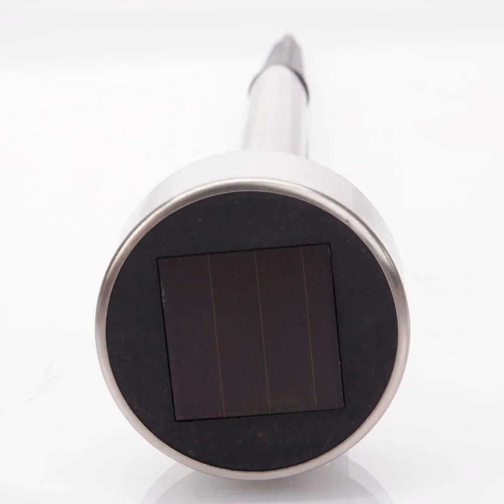 Stainless Steel Solar Pathway LED Outdoor Lights (12 Pack) - Solar Light Depot