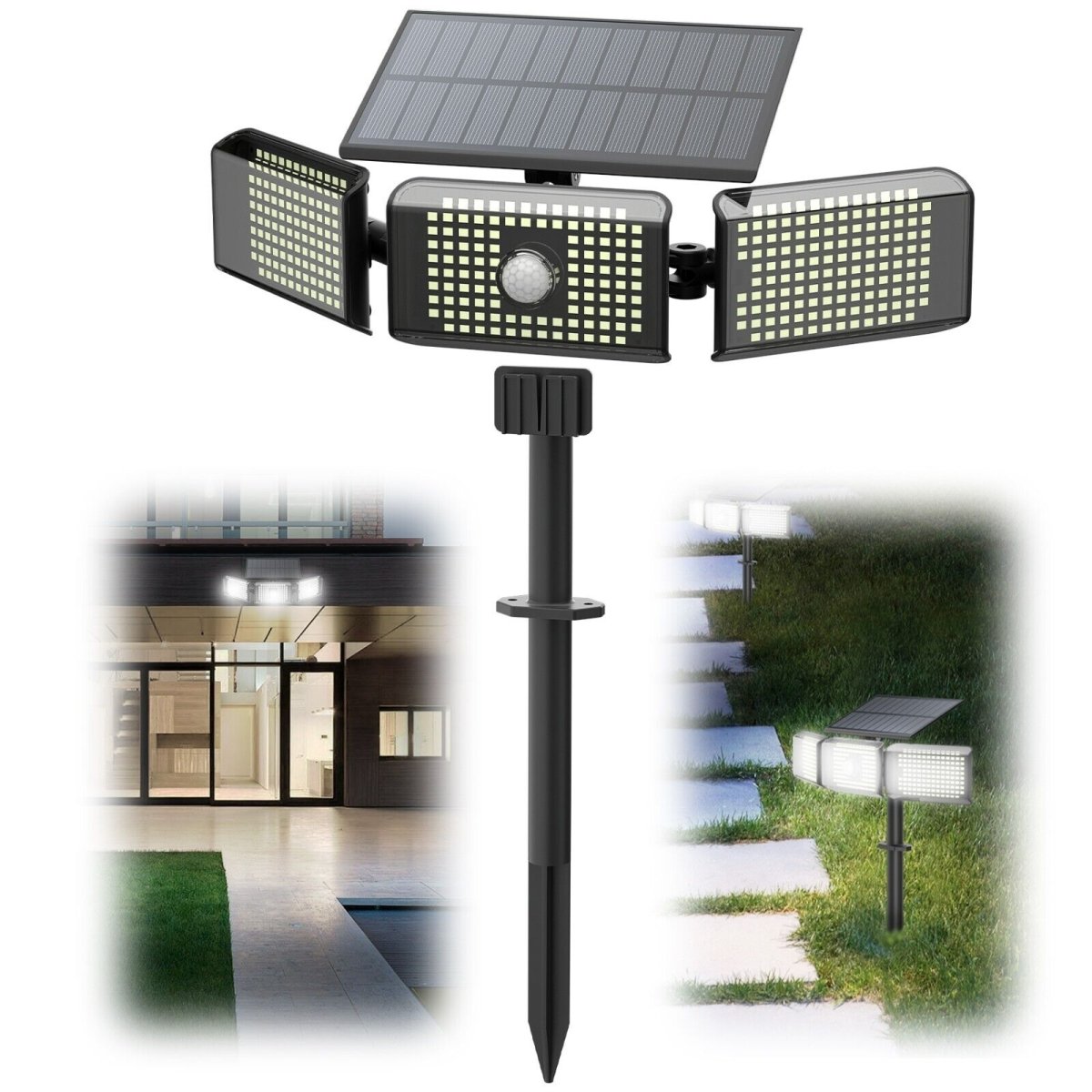 SolarGuard Wide LED Motion Landscape Light - Solar Light Depot