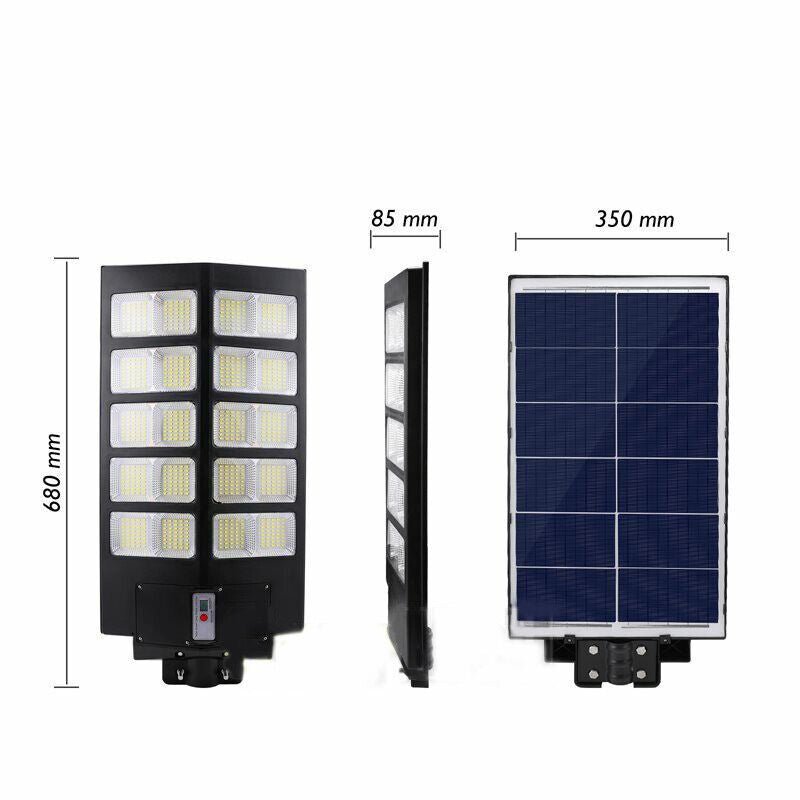 2000W LED Super Bright Outdoor Remote Control Solar Street Light - Solar Light Depot