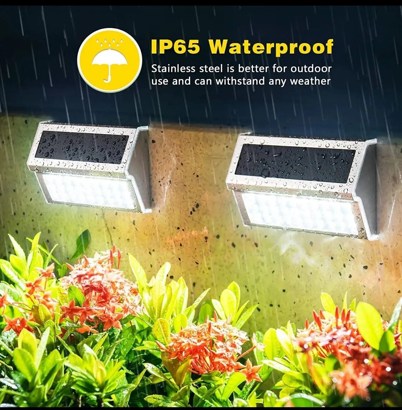 Solar Outdoor Aluminum Lights 10 Pack 30LED