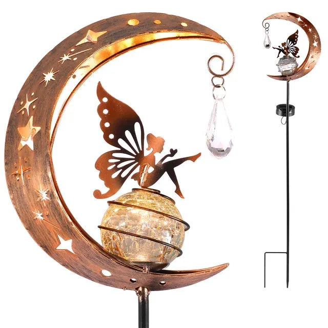 LED Garden Moon Solar Lawn Light