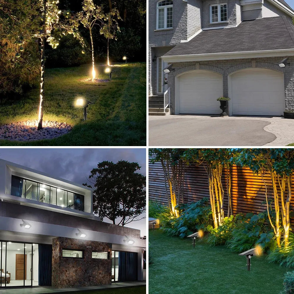 Adjustable LED Durable Solar Garden Spot Lights