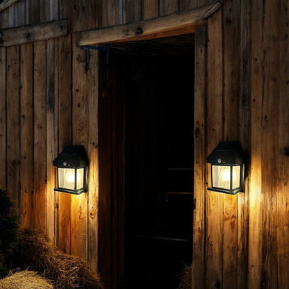 Solar Motion Sensor Wall Light