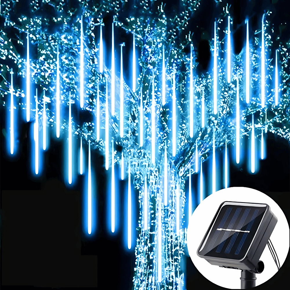 Shimmering Solar 8PC Meteor Lights