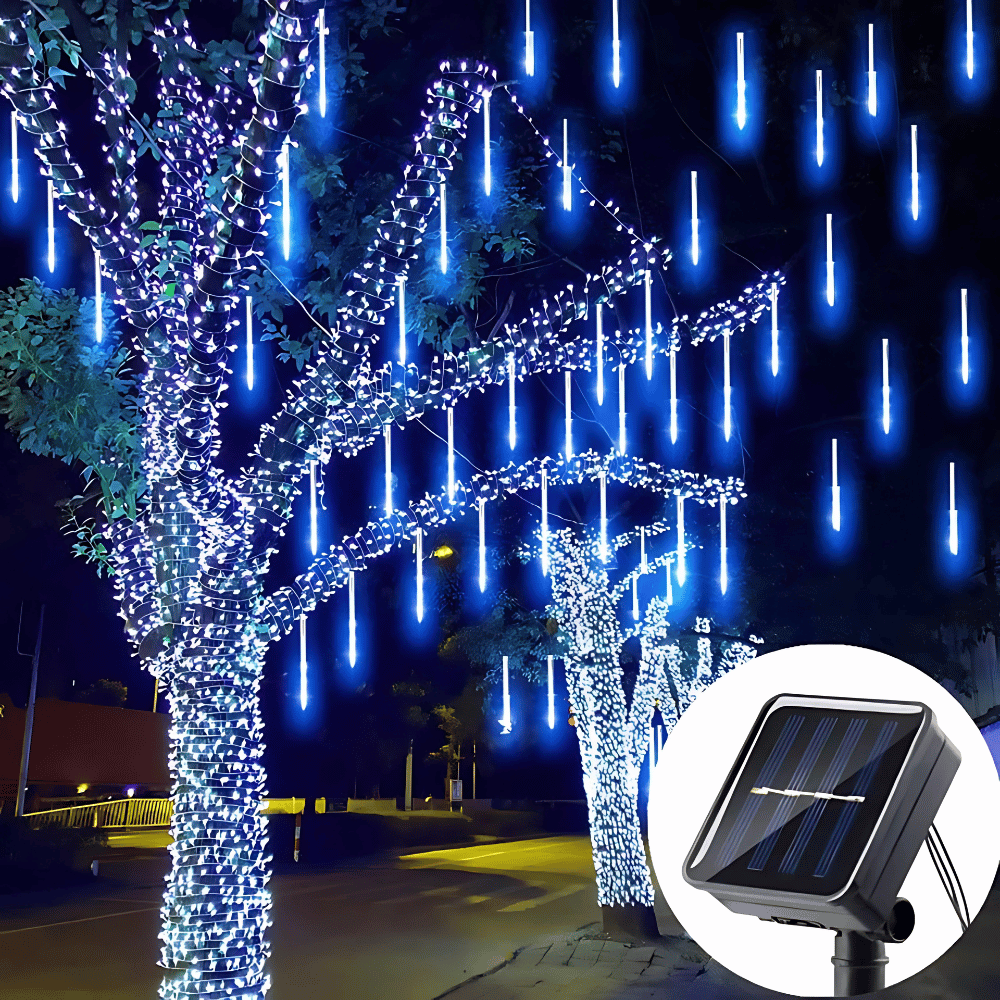 Shimmering Solar 8PC Meteor Lights