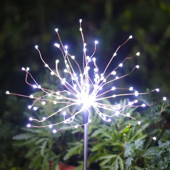 Solar Outdoor Waterproof Yard Fireworks Light - 150 LED - Solar Light Depot