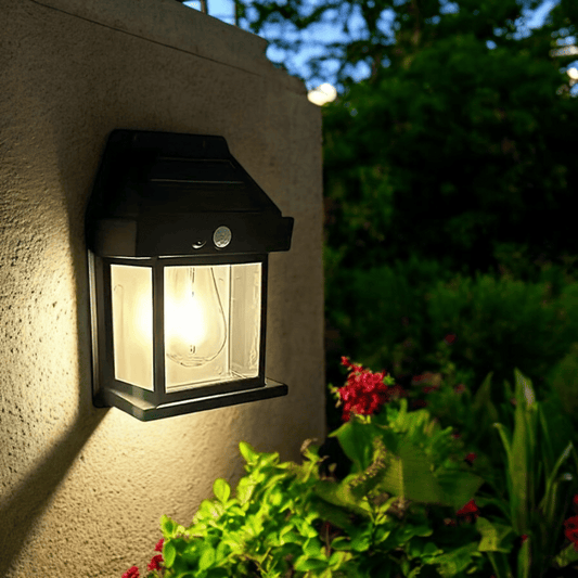 Solar Motion Sensor Wall Light