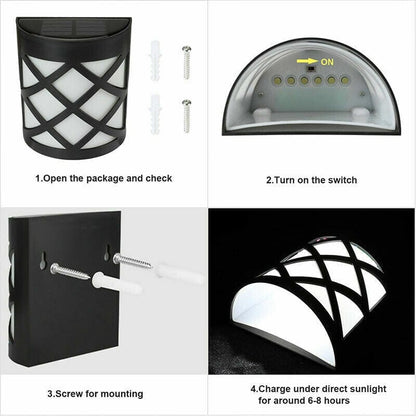 Weatherproof Solar Led Square Light Solar Light Solar Light Depot 